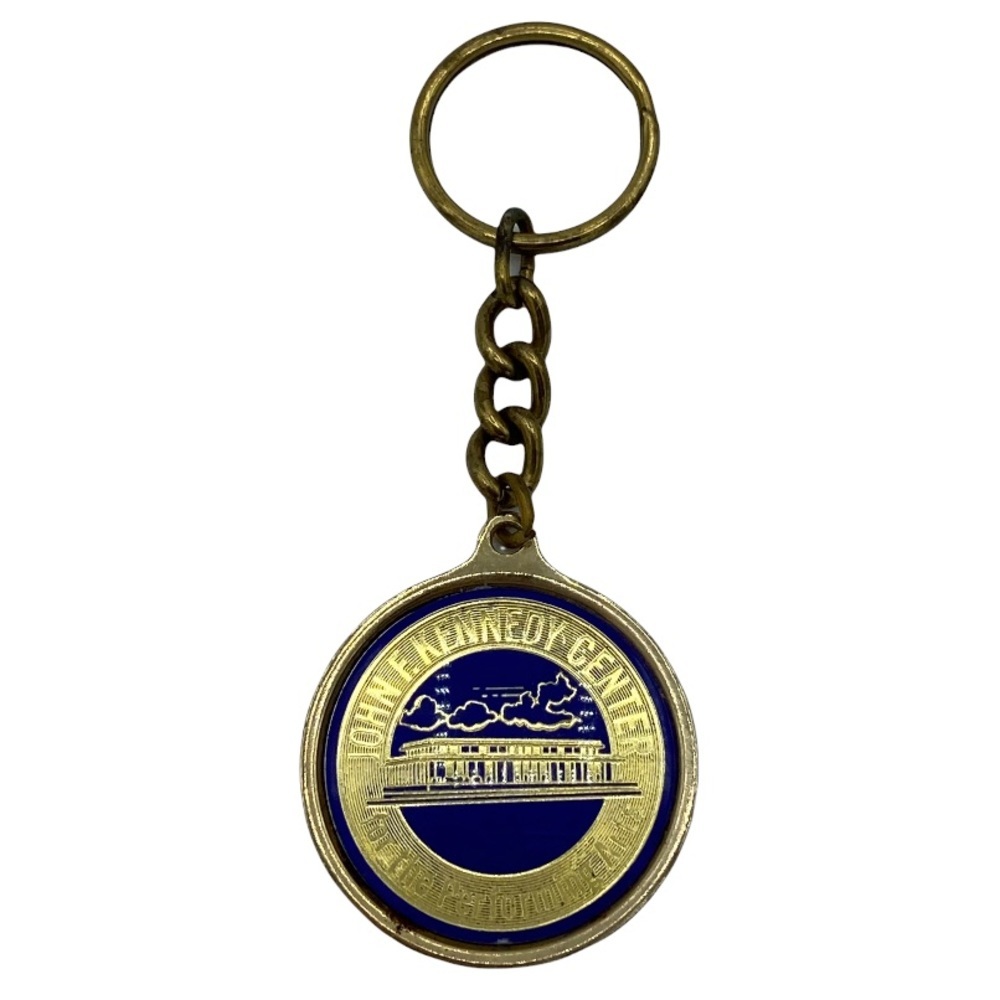 Vintage JFK John F. Kennedy Center of the Performing Arts DC Keychain
